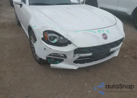 2017 Fiat 124 Spider Lusso from USA, damaged, VIN JC1NFAEK2H0101392